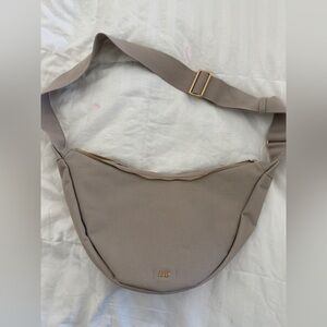 July Women’s Cancas Crescent Crossbody- Grey